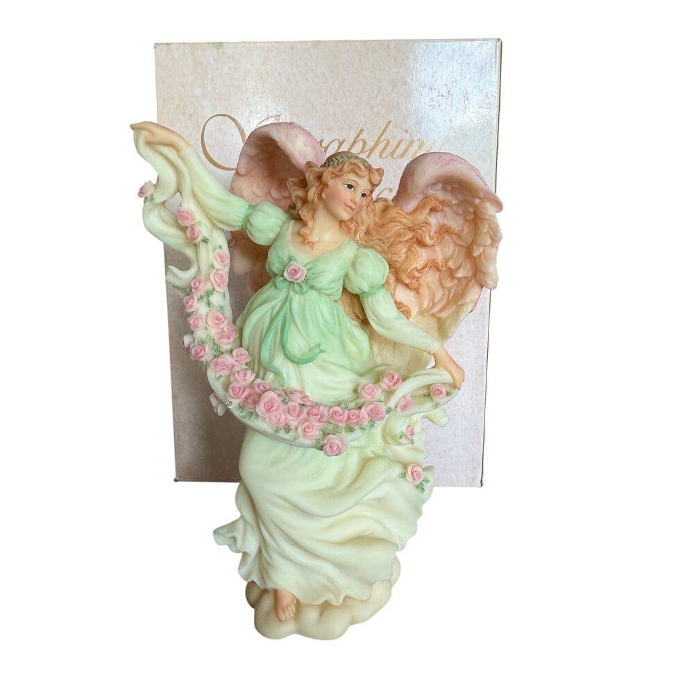 New Vintage Seraphim Classics Dawn Angel Figurine #78020 NIB Decor Collectable
